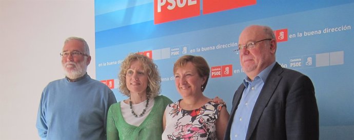 Ramón Ruiz, Eva Díaz Tezanos, María Luisa Real y Juan José Sota