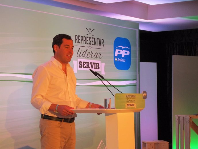 Juanma Moreno, presidente del PP-A