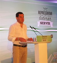 Moreno anuncia la creación de 'Ágora Rural', un nuevo órgano del PP-A que "dará voz" a los núcleos de interior