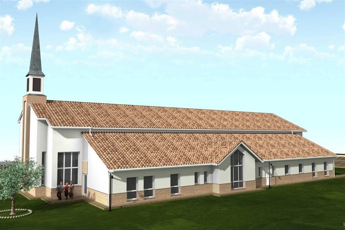 Infografía del proyecto de la Iglesia de Jesucristo de los Últimos Días