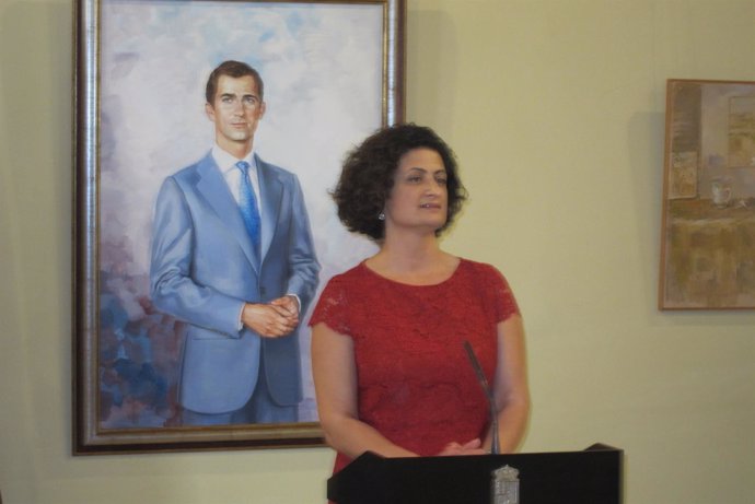 La consejera de Presidencia, María Dolores Pagán