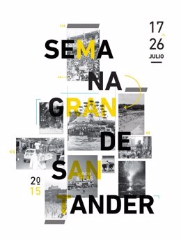 Cartel ganador de la Semana Grande de Santander 2015