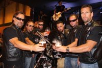 Concentración motera contra el uso de alcohol en la carretera