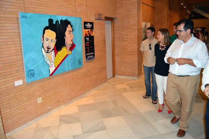 Exposición Joven Flamenco en Lienzo