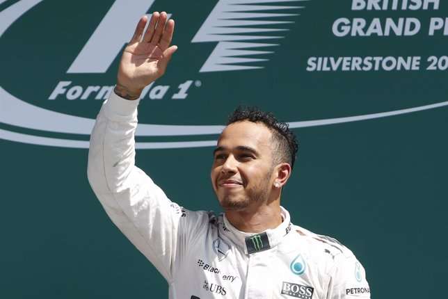 Hamilton, campeón del GP Gran Bretaña 2015