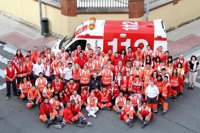 Un total de 350 voluntarios de Cruz Roja, en el dispositivo sanitario