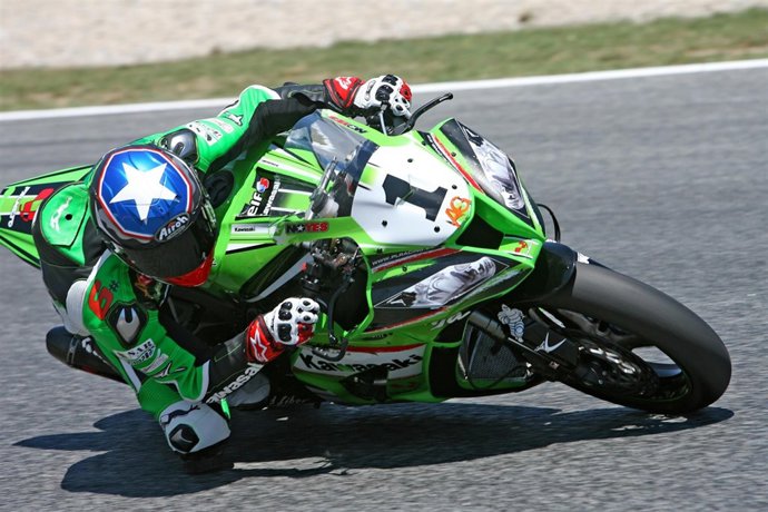 El piloto estadounidense Kenny Noyes