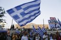 Celebración referéndum Grecia