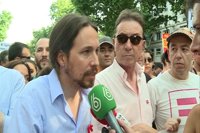 Pablo Iglesias dice que "hoy en Grecia ha ganado la democracia"