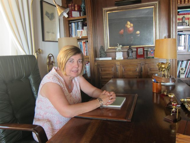 Rosario Cordero, presidenta de la Diputación de Cáceres