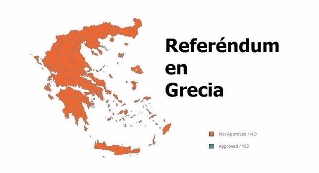 Resultados por provincias en las elecciones de Grecia