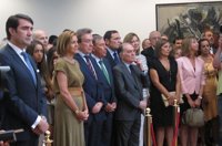 De Cospedal califica de "entrañable, valiente y eficaz" el discurso de Herrera