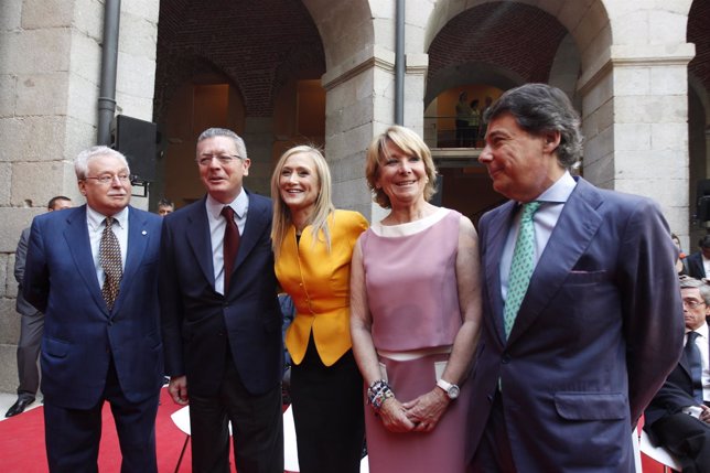 Joaquín Leguina, Gallardón, Cifuentes, Esperanza Aguirre e Ignacio González
