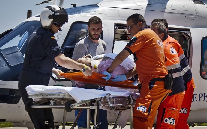 Persona atendida por servicio de urgencias del 061