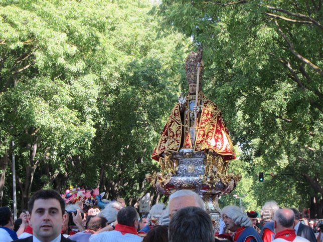 Procesión de San Fermín.