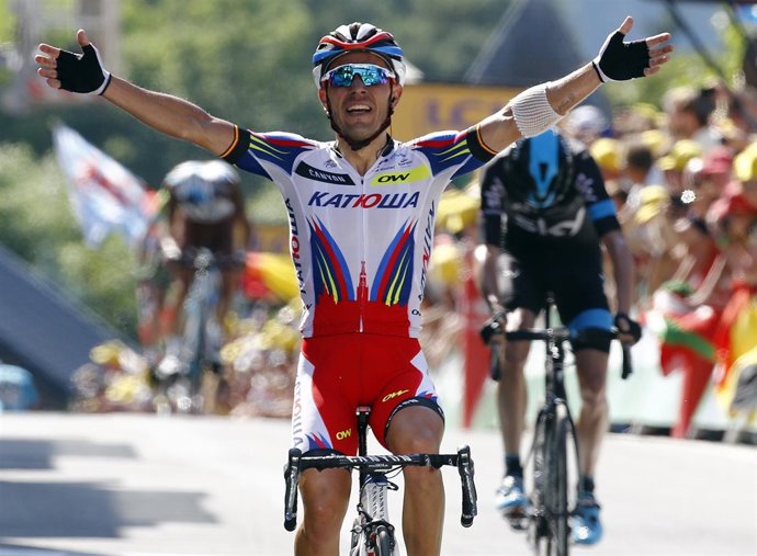 'Purito' Rodríguez Triunfa En El Muro De Huy Y Froome Se Viste De Amarillo