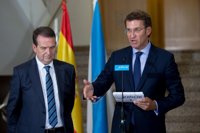 Feijóo y Caballero desbloquean cuestiones pendientes en su primera reunión institucional