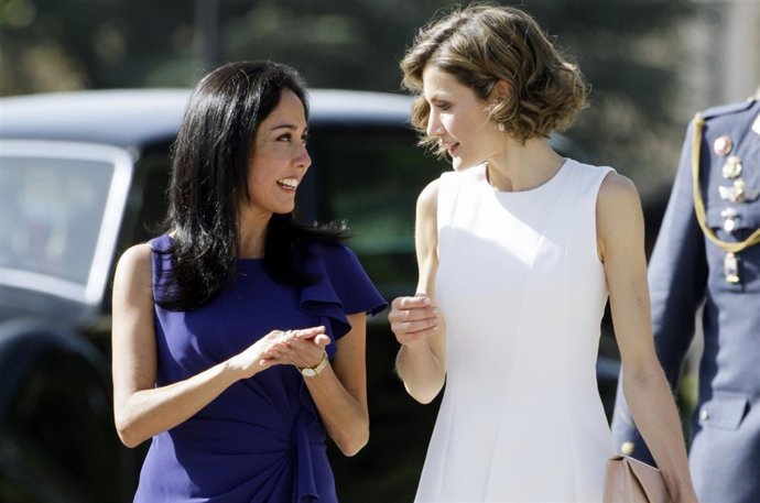 Reina letizia con primera dama de perú nadie heredia