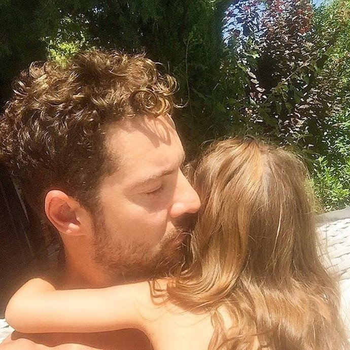 David Bisbal y Ella en Instagram