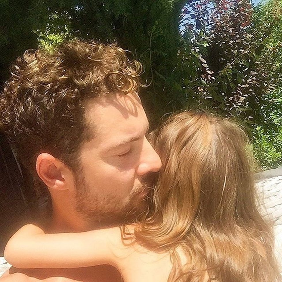 David Bisbal y Ella en Instagram