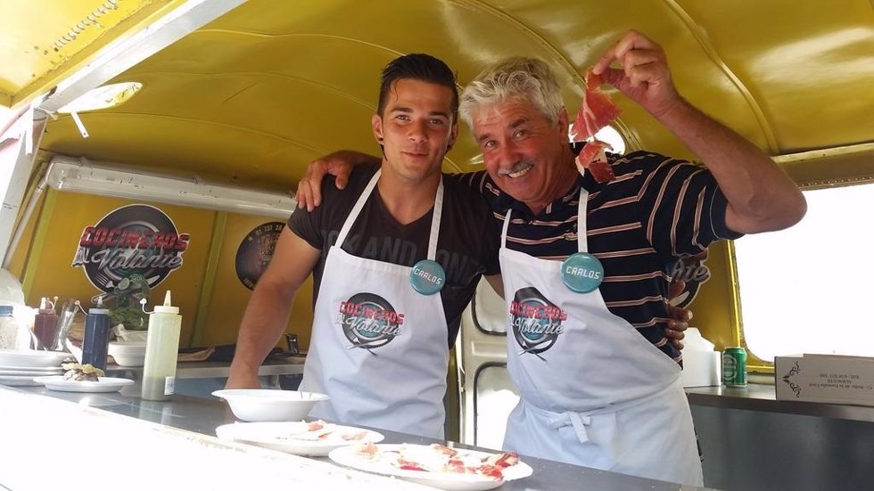 Cocineros al volante Carlos ganador de MasterChef cumple su sueño