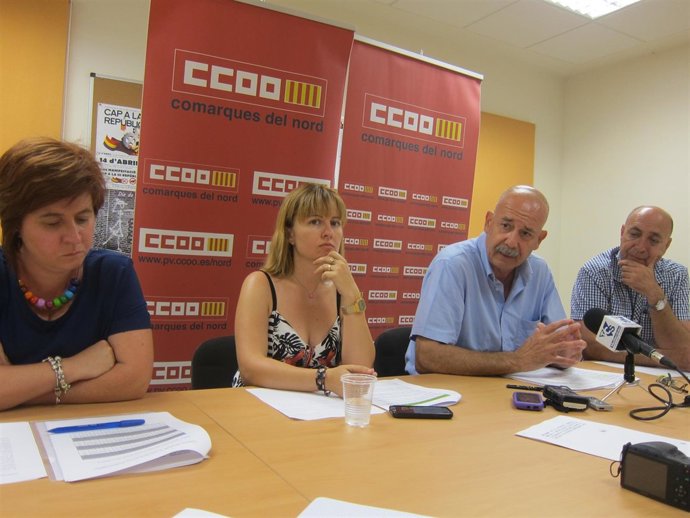 RUEDA DE PRENSA DE CCOO