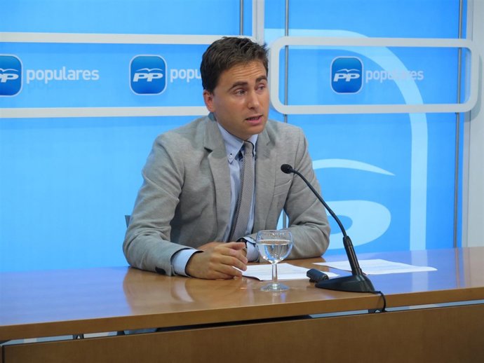 Daniel Osés en la rueda de prensa