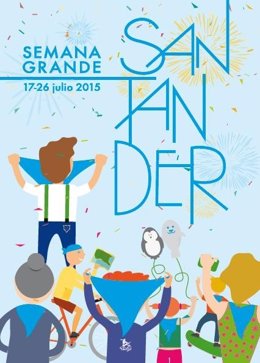 Nuevo cartel fiestas de Santander 