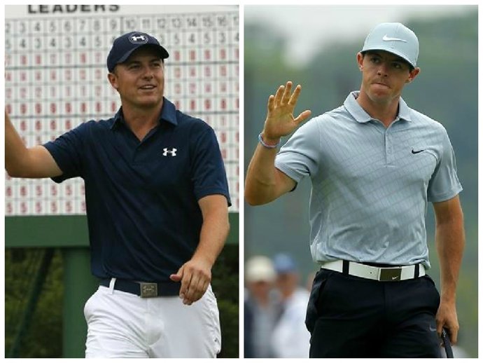 Jordan Spieth y Rory McIlroy