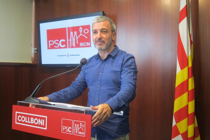 El líder del PSC en el Ayuntamiento de Barcelona, Jaume Collboni