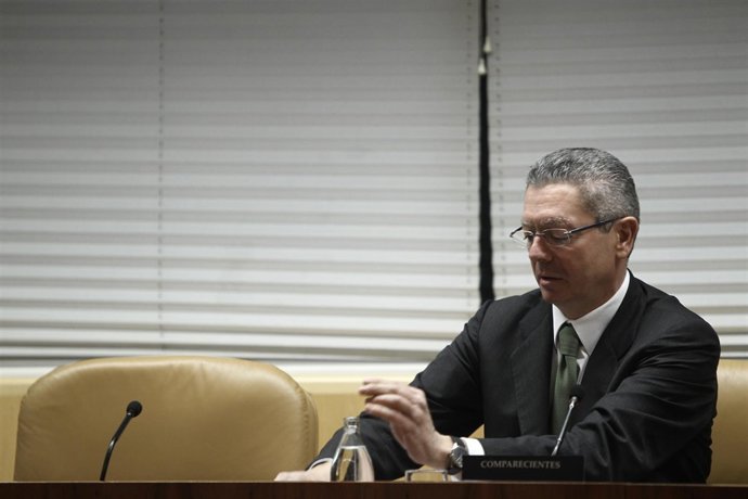Gallardón, Aguirre, Ignacio González y Leguina en la Asamblea de Madrid