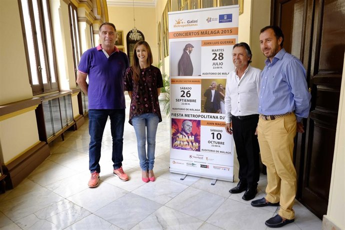 Juan luis guerra juan magan actuación conciertos málaga