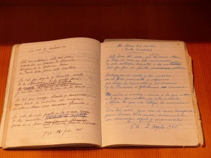 Letra del poeta moguereño Xandro Valerio.