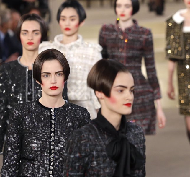 Desfile de Chanel en la semana de la moda de París