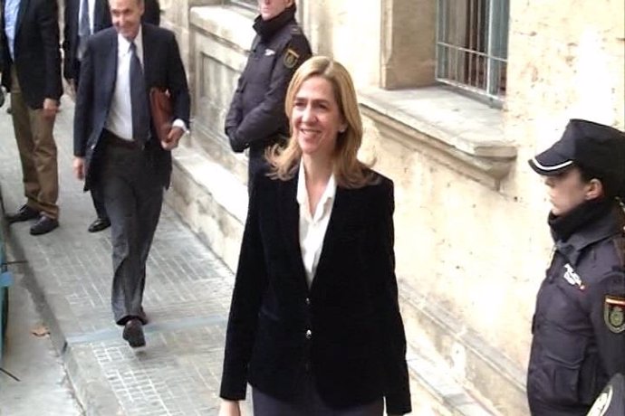 La Infanta Cristina dejará de ser Duquesa de Palma