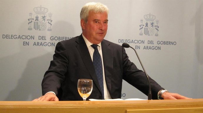 El delegado del Gobierno en Aragón, Gustavo Alcalde