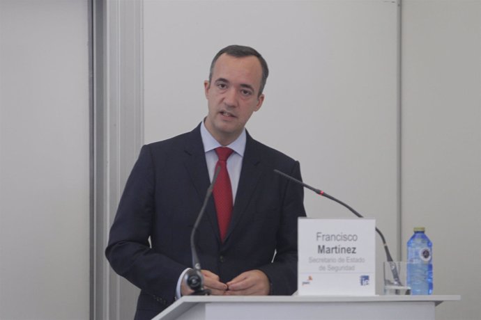 Francisco Martínez en una conferencia sobre ciberseguridad