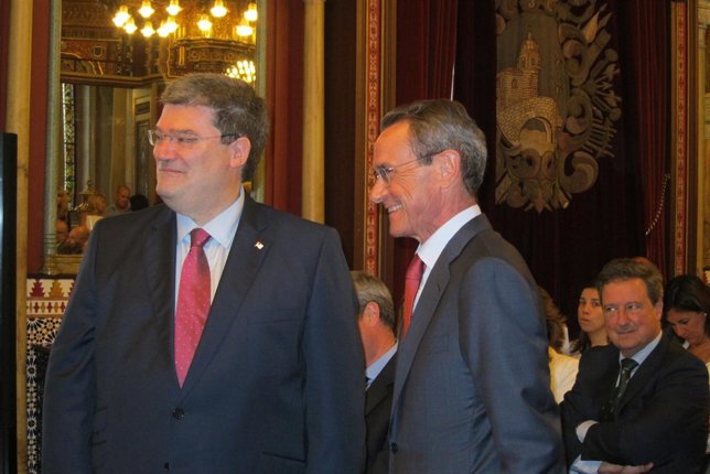 Juan María Aburto y Ángel Toña