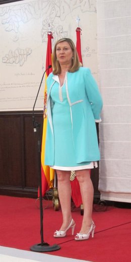 La consejera de Hacienda y Economía de la Junta, Pilar del Olmo.