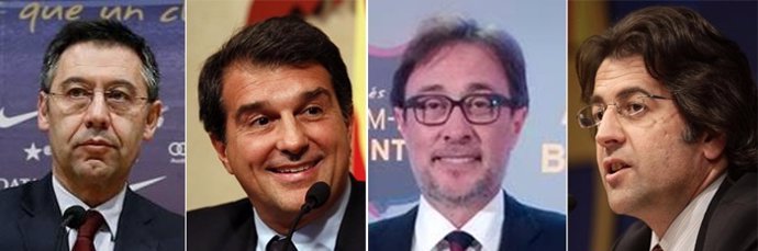Bartomeu, Laporta, Benedito y Freixa, candidatos a la presidencia del Barcelona