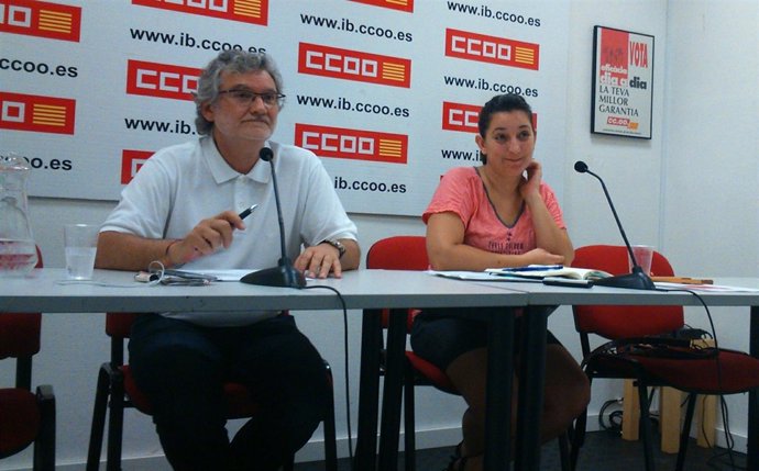 Lezcano y Vicens de CCOO 
