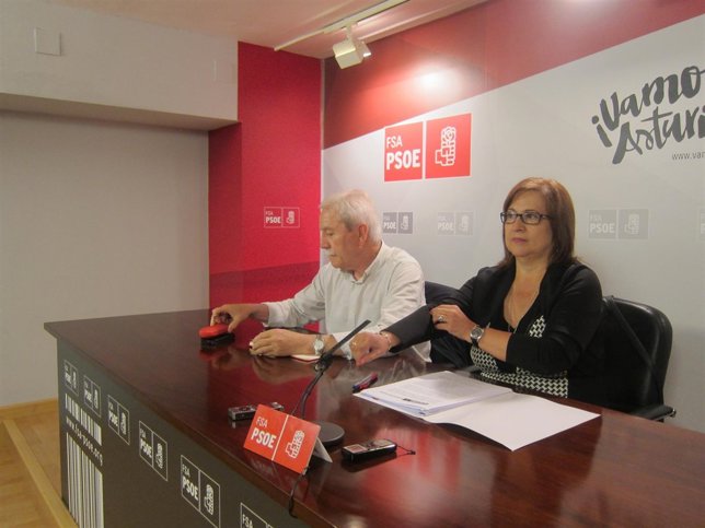 Braga y Escudero durante la rueda de prensa. 