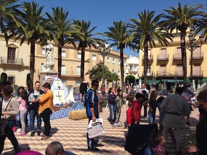 Actividades de promoción del Muelle de las Carabelas.