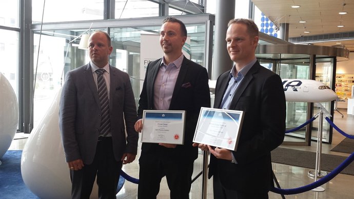 Finnair recibe la certificación Ceiv Pharma