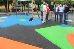 Parque de San Gil en Torrelavega