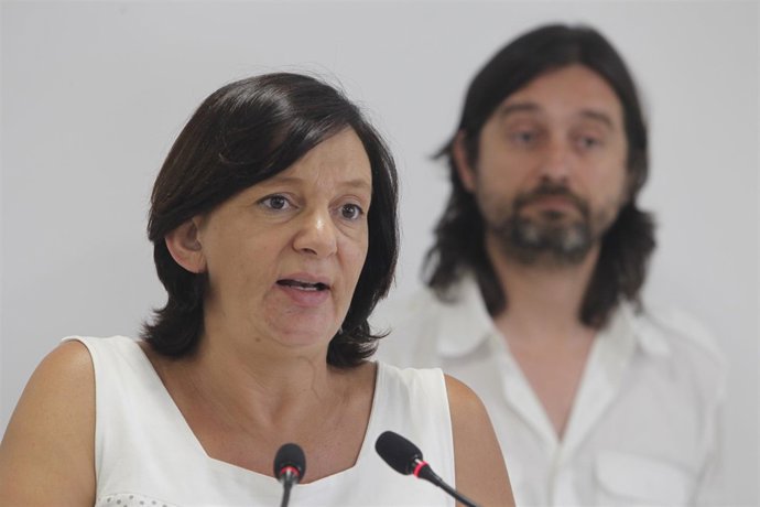 Carolina Bescansa y Rafael Mayoral, de Podemos