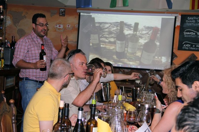 Un momento de la cata organizada en Varsovia