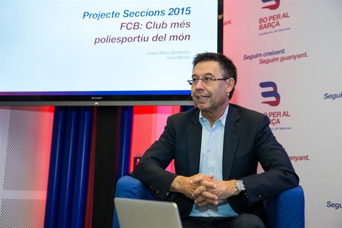 Josep Maria Bartomeu en campaña