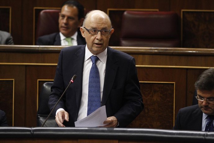 Cristóbal Montoro en el Congreso
