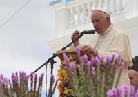 El Papa Francisco se despide de Ecuador con un discurso improvisado